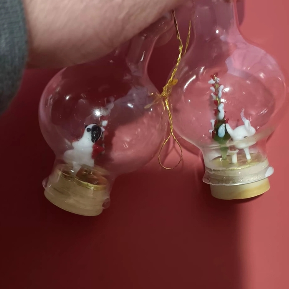 Vintage Blown Glass Ornamens Set - Picture 9 of 11